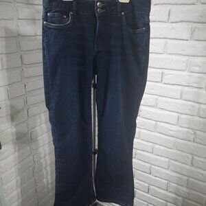 Wind River Curvy Ladies Lined Medium Wash Bootcut Slight Flare Jeans